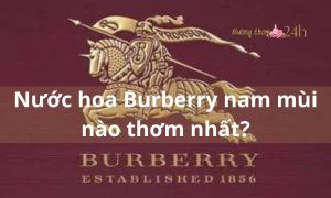 Nước hoa Burberry nam mùi nào thơm nhất?