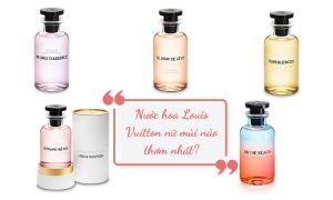 Nước hoa Louis Vuitton nữ mùi nào thơm nhất?