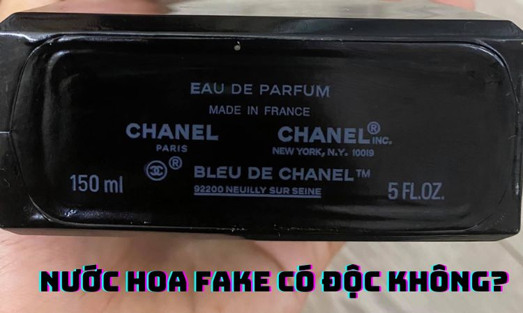 nước hoa fake có độc không?